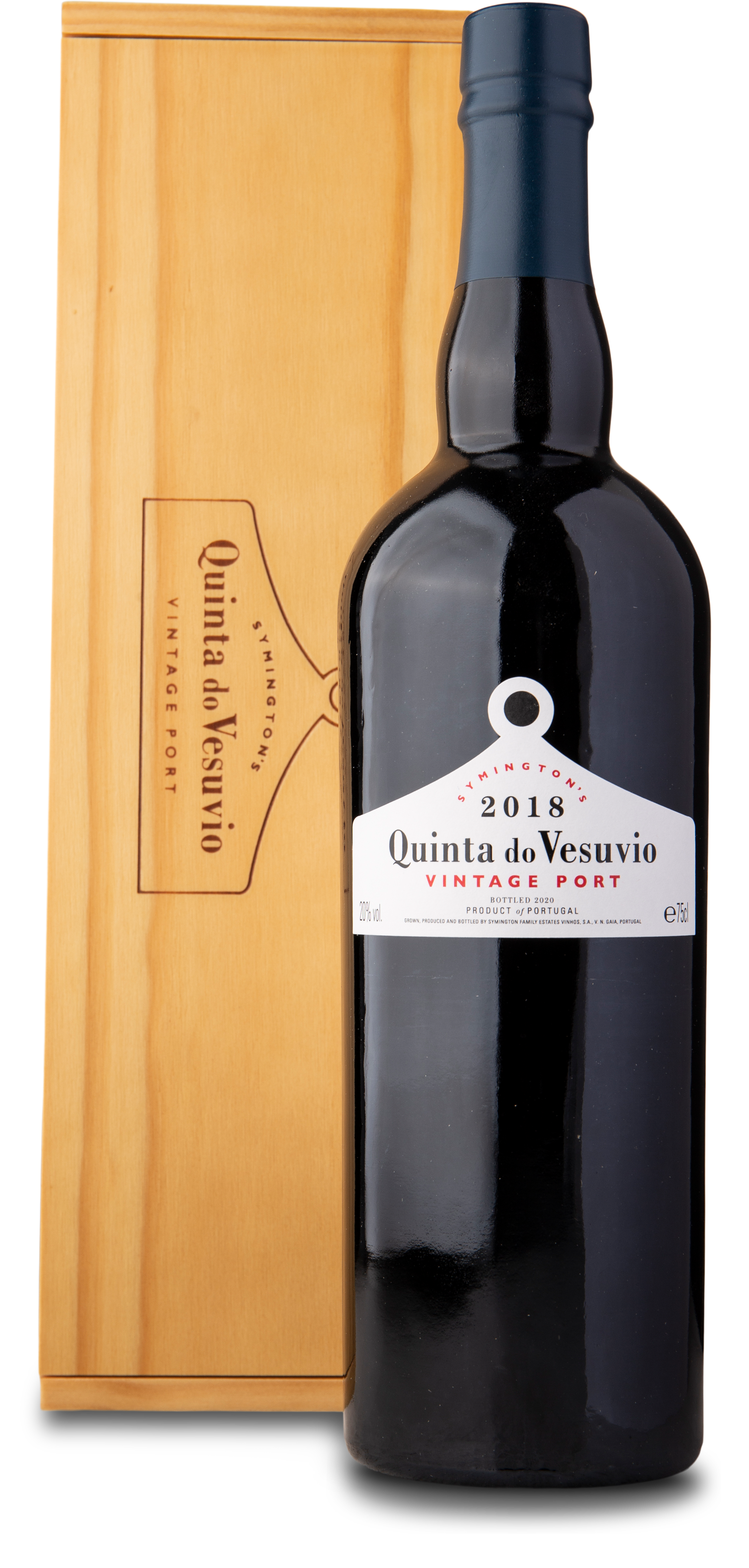 2018 Vintage Port, i 6 stk. trækasse, Quinta do Vesuvio